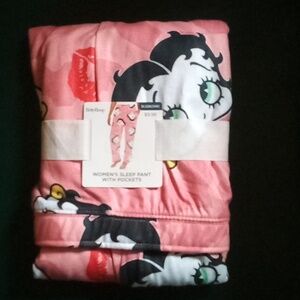 Betty-Boop Women's sleep pant with pockets